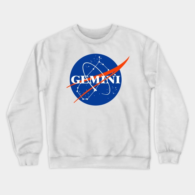 Gemini Logo Crewneck Sweatshirt by RAADesigns